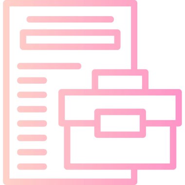 Dosya. Web simgesi basit illüstrasyon