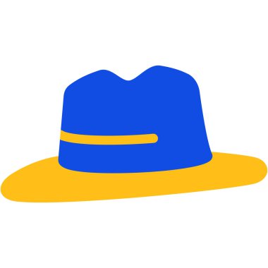 bir şapka vektör simgesi