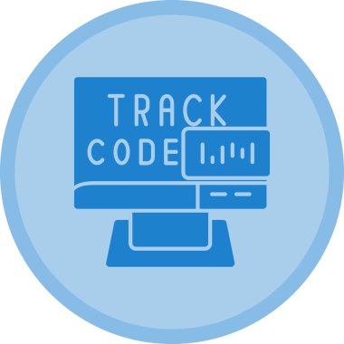 kod simgesi vektör illüstrasyonu