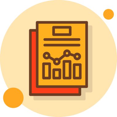 belge simgesi vektör illüstrasyonu