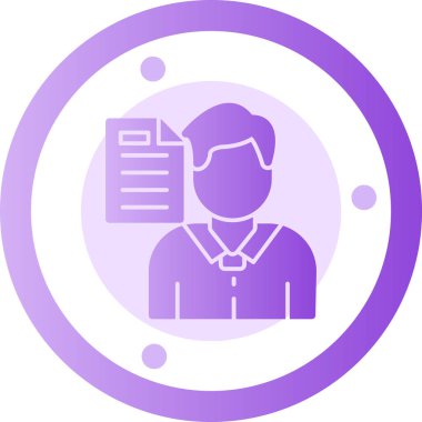 İş simgesinin vektör illüstrasyonu