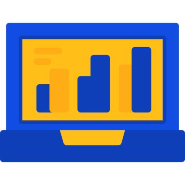 veri analiz veri simgesi doldurulmuş - özet biçimi