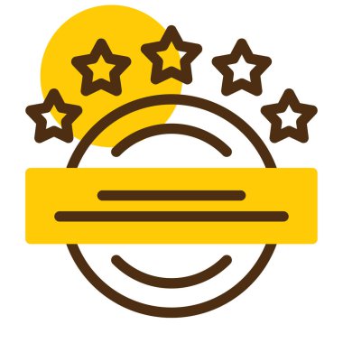 Gıda ve içecek Web ikonu vektör illüstrasyonu