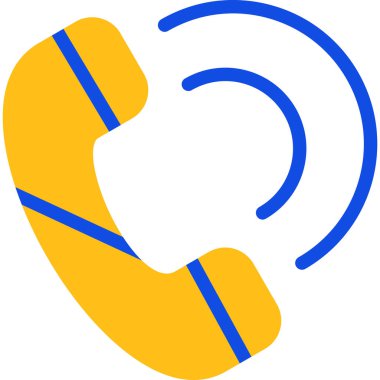 telefon simgesi, vektör illüstrasyonu