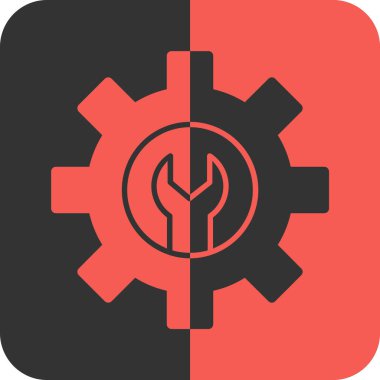 Modern simgenin vektör illüstrasyonu