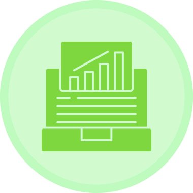 Çizelge. Web simgesi basit illüstrasyon