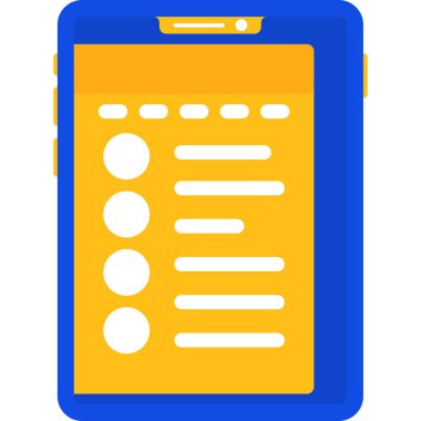 Belge. Web simgesi basit tasarım