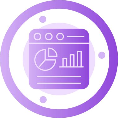 İş simgesinin vektör illüstrasyonu