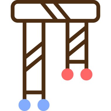 Salla. Web simgesi basit illüstrasyon