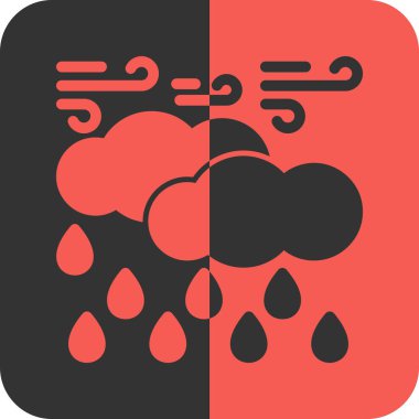 bulut simgesi, vektör illüstrasyonu