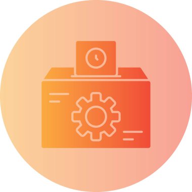 Vektör ayarı Simge illüstrasyonu