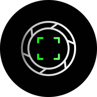 Modern bir simgenin vektör illüstrasyonu