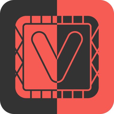 Modern otomatik simge eksikliğinin vektör illüstrasyonu