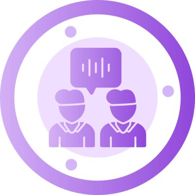 İş. Web simgesi basit illüstrasyon