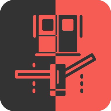 Modern b 'nin vektör illüstrasyonu eksik simgesi