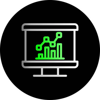 Analiz simgesi soyut bir grupta izole edildi