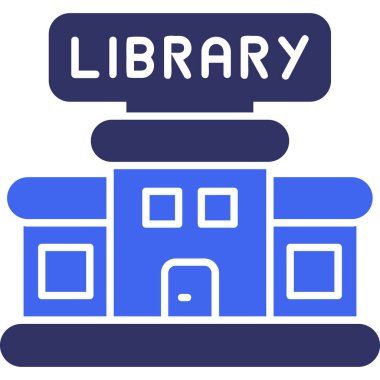 Bina. Web simgesi basit illüstrasyon