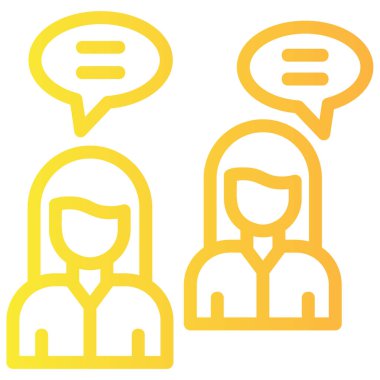 İş ikonu. vektör illüstrasyonu