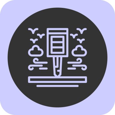 seo modern simgesinin vektör illüstrasyonu