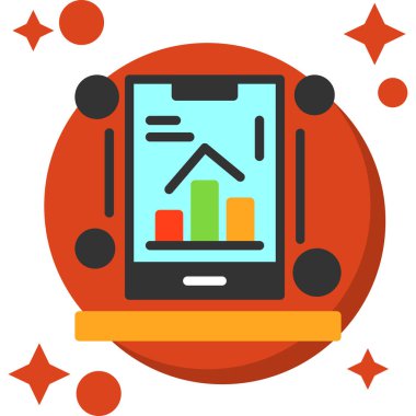 cep telefonu vektör simgesi