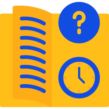 Kitap. Web simgesi basit illüstrasyon