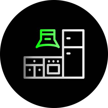 vektör mutfak karıştırıcısı ico