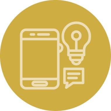 telefon vektör simgesi modern basit illüstrasyon