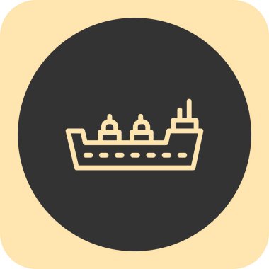 gemi vektör simgesi