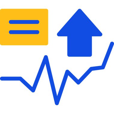 Ok grafiği Web simgesi basit illüstrasyon