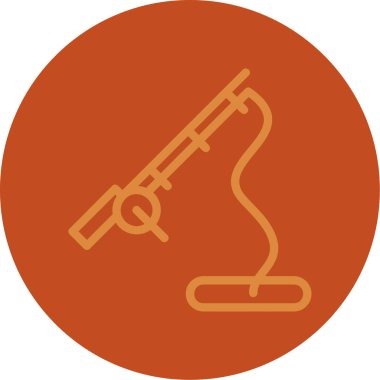 Bir simgenin vektör illüstrasyonu