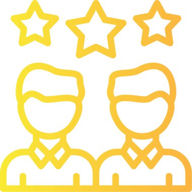 insanlar yıldız insanlar simgesi