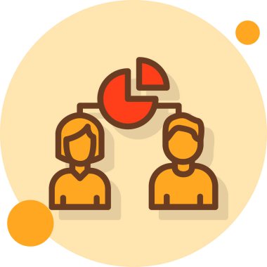 İş adamlarının vektör illüstrasyonu