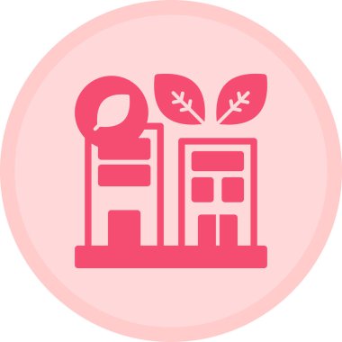 Modern simgenin vektör illüstrasyonu