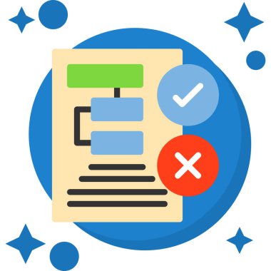 belge işaretleme simgesi düz biçimli