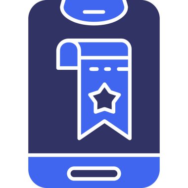 mobil simge vektör illüstrasyonu