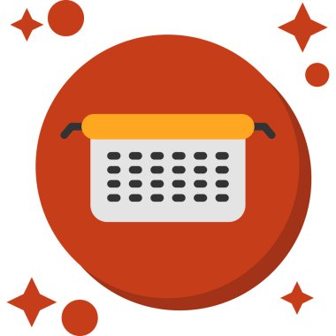 Uzun gölgeli alışveriş poşeti düz simgesi