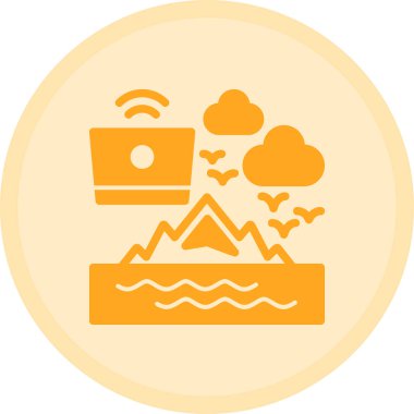 modern simge vektör illüstrasyonu