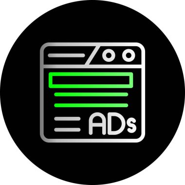 vektör seo simgesi, trend düz tasarım illüstrasyonu.