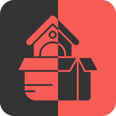 Emlak vektörü simgesi