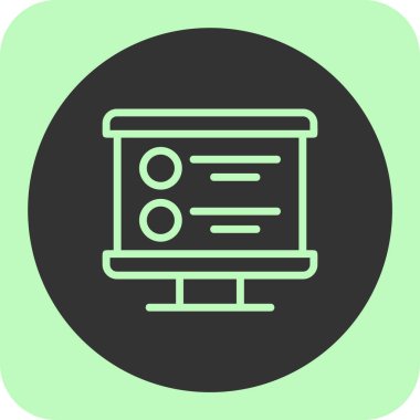 Uzun gölgeli bir tabletin vektör simgesi