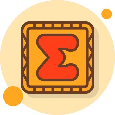 Modern b 'nin vektör illüstrasyonu