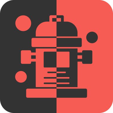 Robot simgesinin vektör illüstrasyonu