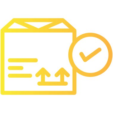 Kontrol listesi vektör simgesi modern basit tasarım