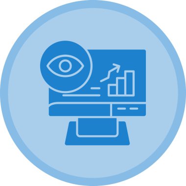 Seo simgesinin vektör illüstrasyonu