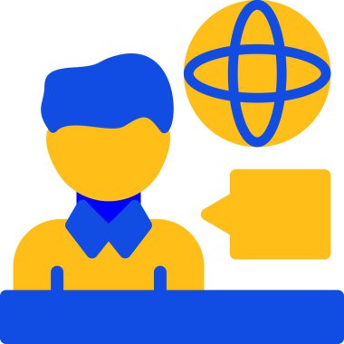 İnsanların minimalist vektör simgesi