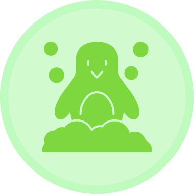 Hayalet. Web simgesi basit illüstrasyon