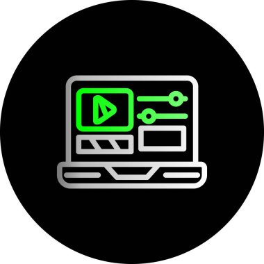 vektör bilgisayar simgesi illüstrasyonu