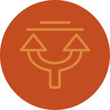 ok simgesinin vektör illüstrasyonu