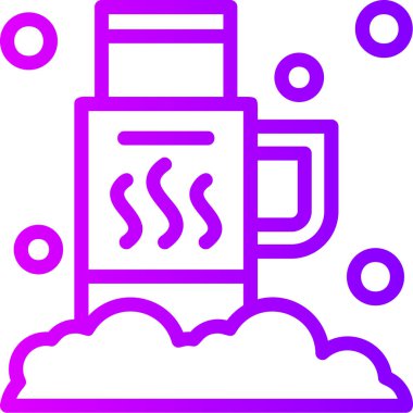 Gaz. Web simgesi basit illüstrasyon