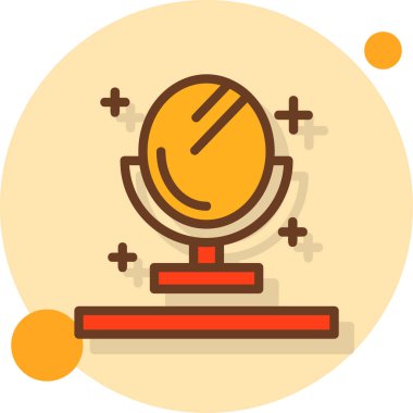 vektör saat simgesi, basit illüstrasyon